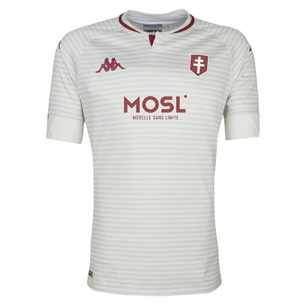 Camiseta Metz Replica Segunda Ropa 2020/21 Blanco